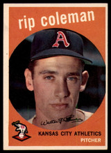 1959 Topps #51 Rip Coleman EX++ ID: 65759 1959 Topps #51 Rip Coleman EX++ ID: 65759