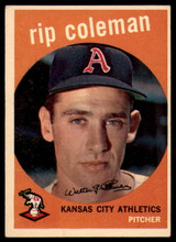 1959 Topps #51 Rip Coleman EX++ ID: 65760