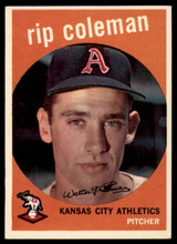 1959 Topps #51 Rip Coleman EX++ ID: 65766