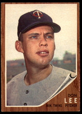 1962 Topps #166 Don Lee EX/NM  ID: 99310