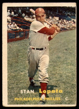 1957 Topps #119 Stan Lopata VG/EX