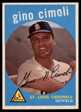 1959 Topps #418 Gino Cimoli EX/NM ID: 69122