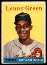 1958 Topps #471 Lenny Green VG/EX RC Rookie 1958 Topps #471 Lenny Green VG/EX RC Rookie