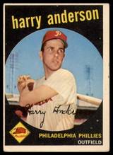 1959 Topps #85 Harry Anderson EX ID: 66065