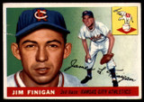 1955 Topps #14 Jim Finigan VG RC Rookie ID: 56338