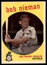 1959 Topps #375 Bob Nieman EX/NM ID: 68636 1959 Topps #375 Bob Nieman EX/NM ID: 68636