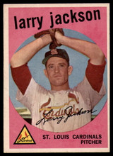 1959 Topps #399 Larry Jackson EX/NM ID: 68895 1959 Topps #399 Larry Jackson EX/NM ID: 68895