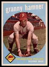 1959 Topps #436 Granny Hamner EX/NM ID: 69408