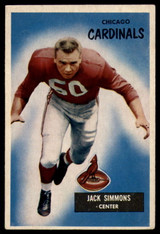 1955 Bowman #27 Jack Simmons EX++ ID: 70433