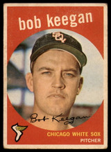 1959 Topps #86 Bob Keegan UER EX ID: 66084 1959 Topps #86 Bob Keegan UER EX ID: 66084