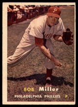 1957 Topps #46 Bob Miller VG ID: 77605