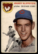 1954 Topps #31 Johnny Klippstein G/VG