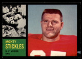 1962 Topps #155 Monty Stickles EX/NM  ID: 83757