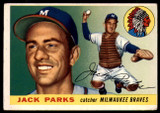 1955 Topps #23 Jack Parks UER VG RC Rookie ID: 56376