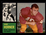 1962 Topps #167 Sam Horner EX/NM ID: 83769 1962 Topps #167 Sam Horner EX/NM ID: 83769
