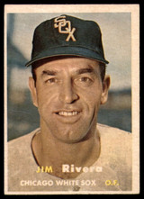 1957 Topps #107 Jim Rivera VG ID: 77629 1957 Topps #107 Jim Rivera VG ID: 77629