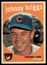 1959 Topps #177 Johnny Briggs EX/NM RC Rookie ID: 66879
