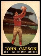 1958 Topps #47 John Carson EX/NM  ID: 91712