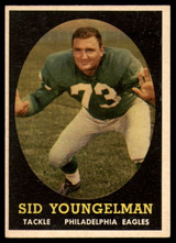1958 Topps #24 Sid Youngelman UER EX/NM  ID: 81476