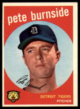 1959 Topps #354 Pete Burnside EX/NM ID: 68440 1959 Topps #354 Pete Burnside EX/NM ID: 68440