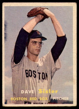 1957 Topps #56 Dave Sisler VG RC Rookie ID: 59995 1957 Topps #56 Dave Sisler VG RC Rookie ID: 59995