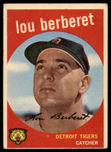 1959 Topps #96 Lou Berberet EX ID: 66180 1959 Topps #96 Lou Berberet EX ID: 66180
