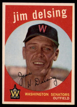 1959 Topps #386 Jim Delsing EX/NM ID: 68742 1959 Topps #386 Jim Delsing EX/NM ID: 68742