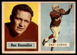 1957 Topps #38 Don Stonesifer EX/NM ID: 72343