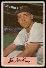 1954 Bowman #25 Wes Westrum VG ID: 55977 1954 Bowman #25 Wes Westrum VG ID: 55977
