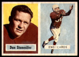 1957 Topps #38 Don Stonesifer EX/NM ID: 81323