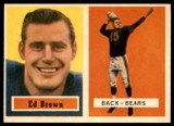 1957 Topps #43 Ed Brown EX/NM ID: 81333