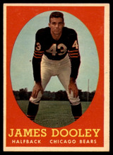 1958 Topps #8 Jim Dooley EX/NM ID: 73661 1958 Topps #8 Jim Dooley EX/NM ID: 73661