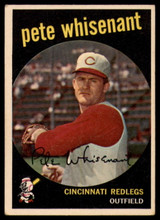 1959 Topps #14 Pete Whisenant UER EX ID: 65487