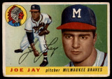 1955 Topps #134 Joe Jay VG ID: 57041