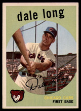 1959 Topps #414 Dale Long EX/NM ID: 69075 1959 Topps #414 Dale Long EX/NM ID: 69075