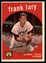 1959 Topps #393 Frank Lary UER EX/NM ID: 68820