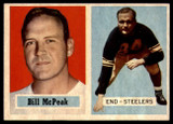 1957 Topps #51 Bill McPeak EX/NM ID: 72409 1957 Topps #51 Bill McPeak EX/NM ID: 72409
