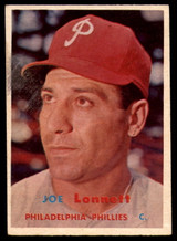 1957 Topps #241 Joe Lonnett VG/EX RC Rookie