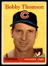1958 Topps #430 Bobby Thomson VG/EX 1958 Topps #430 Bobby Thomson VG/EX