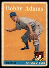 1958 Topps #99 Bobby Adams VG