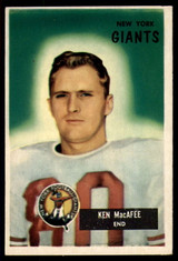 1955 Bowman #60 Ken MacAfee EX++ RC Rookie ID: 70654 1955 Bowman #60 Ken MacAfee EX++ RC Rookie ID: 70654