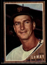 1962 Topps #71 Dick LeMay EX++ RC Rookie 1962 Topps #71 Dick LeMay EX++ RC Rookie