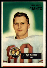 1955 Bowman #60 Ken MacAfee EX RC Rookie ID: 70657 1955 Bowman #60 Ken MacAfee EX RC Rookie ID: 70657