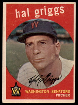 1959 Topps #434 Hal Griggs EX++ ID: 69390