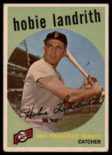 1959 Topps #422 Hobie Landrith EX++ ID: 69158