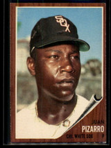 1962 Topps #255 Juan Pizarro UER EX++ 1962 Topps #255 Juan Pizarro UER EX++