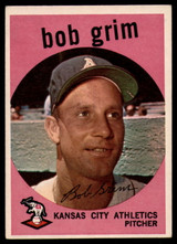 1959 Topps #423 Bob Grim EX++ ID: 69165