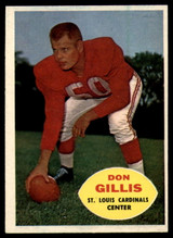 1960 Topps #108 Don Gillis NM+ RC Rookie ID: 91949