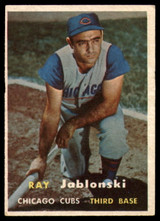 1957 Topps #218 Ray Jablonski VG ID: 61232