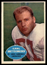 1960 Topps #109 Carl Brettschneider NM ID: 74303